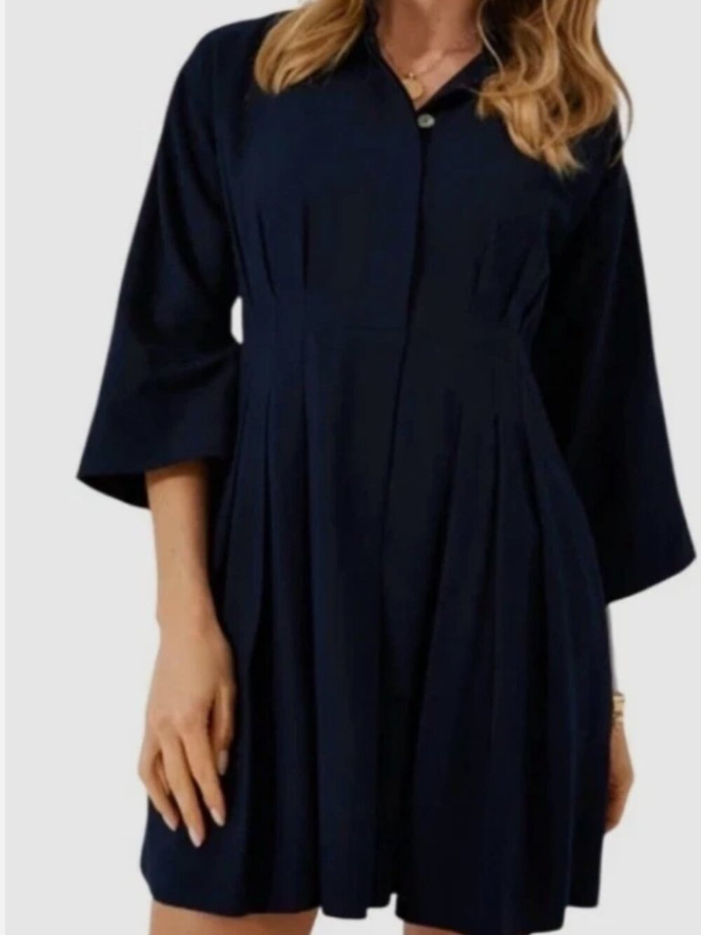 Tuckernuck Pomander Place Blue Darien Dress Small Coastal Preppy Resort